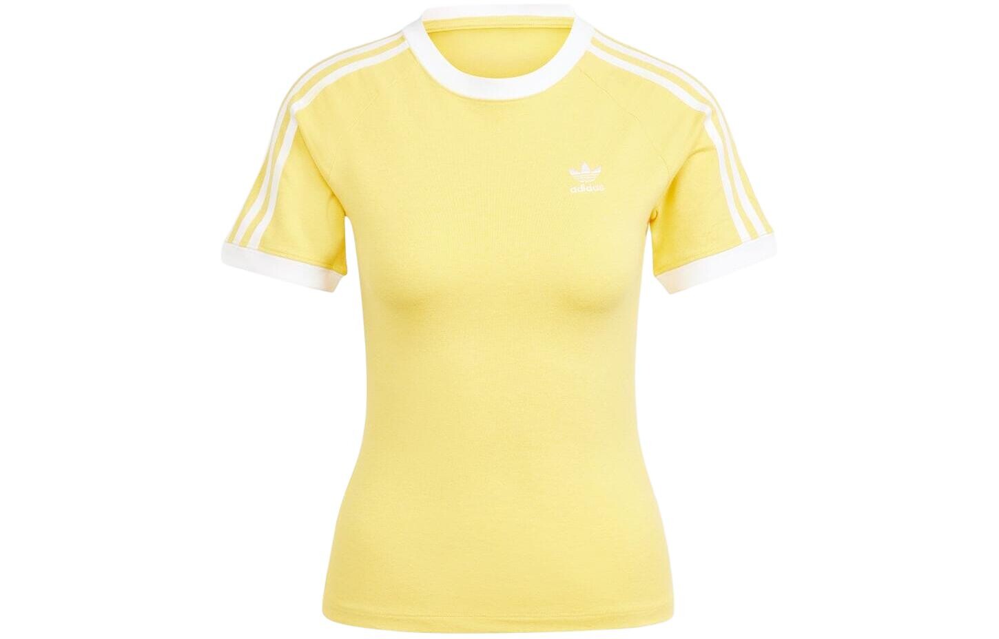 

Одежда Футболка женская желтая Adidas Originals