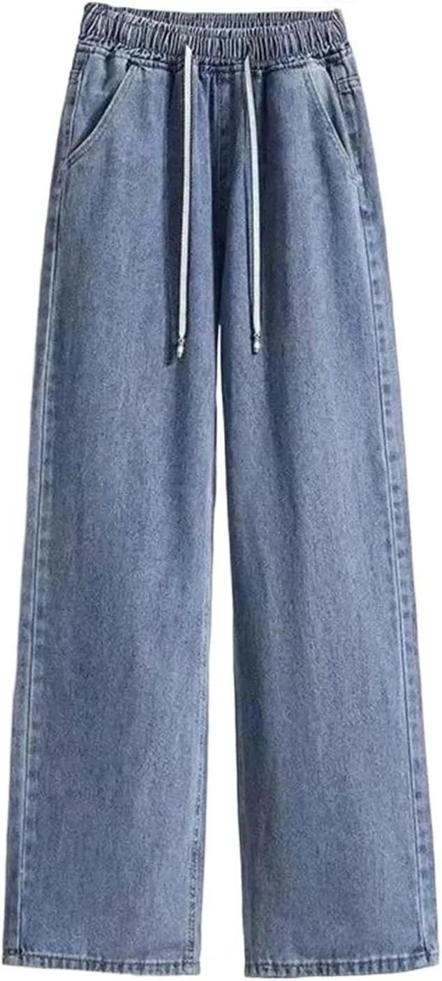 

Женские джинсы прямого кроя Plus Size Mid Waist