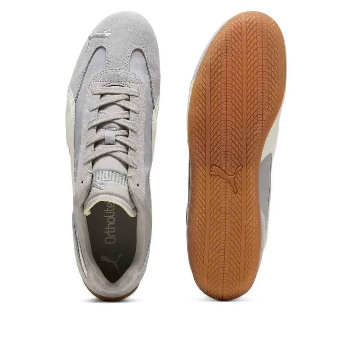 Кроссовки PUMA Speedcat Nylon 'Gray Echo PUMA White' 405323-02, серый — фото 3