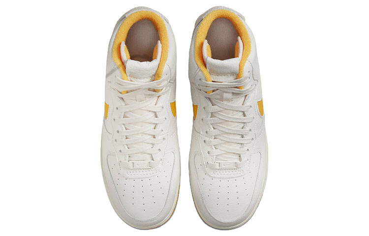 Nike Air Force 1 High Sculpt Phantom желтая охра (женские) — фото 3