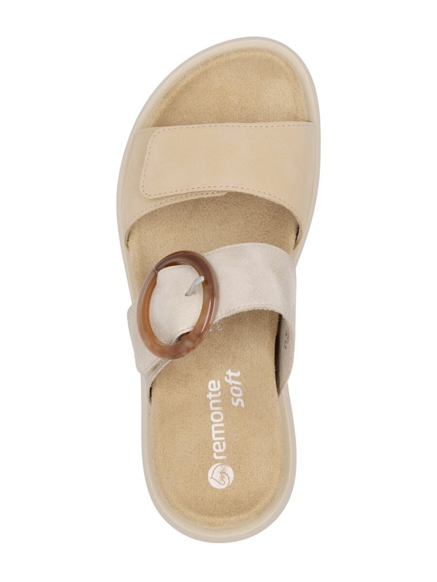 Мюли REMONTE, цвет Cream/Light beige — фото 4