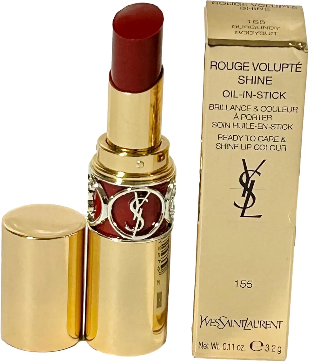 Помада Yves Saint Laurent Rouge Volupte Shine Burgundy Body