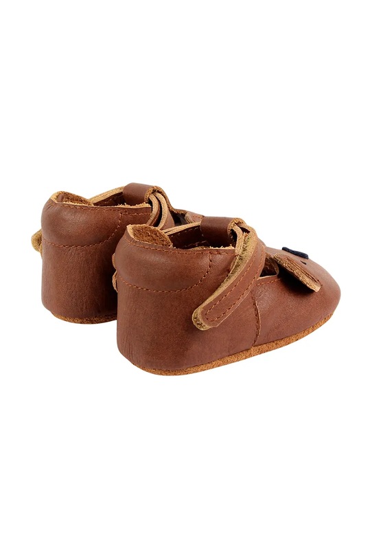 Детские кожаные ботиночки Spark Classic Shoes Bear Donsje, коричневый — фото 4