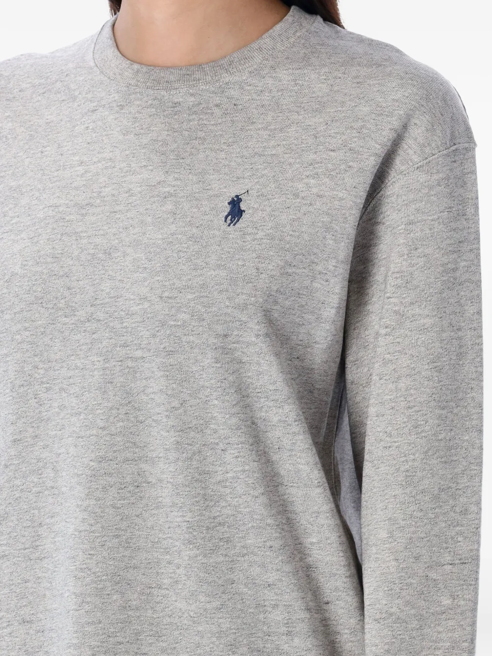 Футболка с длинными рукавами Polo Ralph Lauren, серый — фото 3