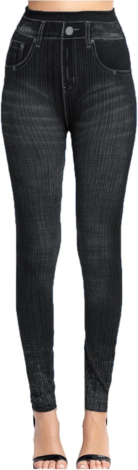 

Джинсы-леггинсы для женщин High Waisted с эффектом контроля живота HGps8w