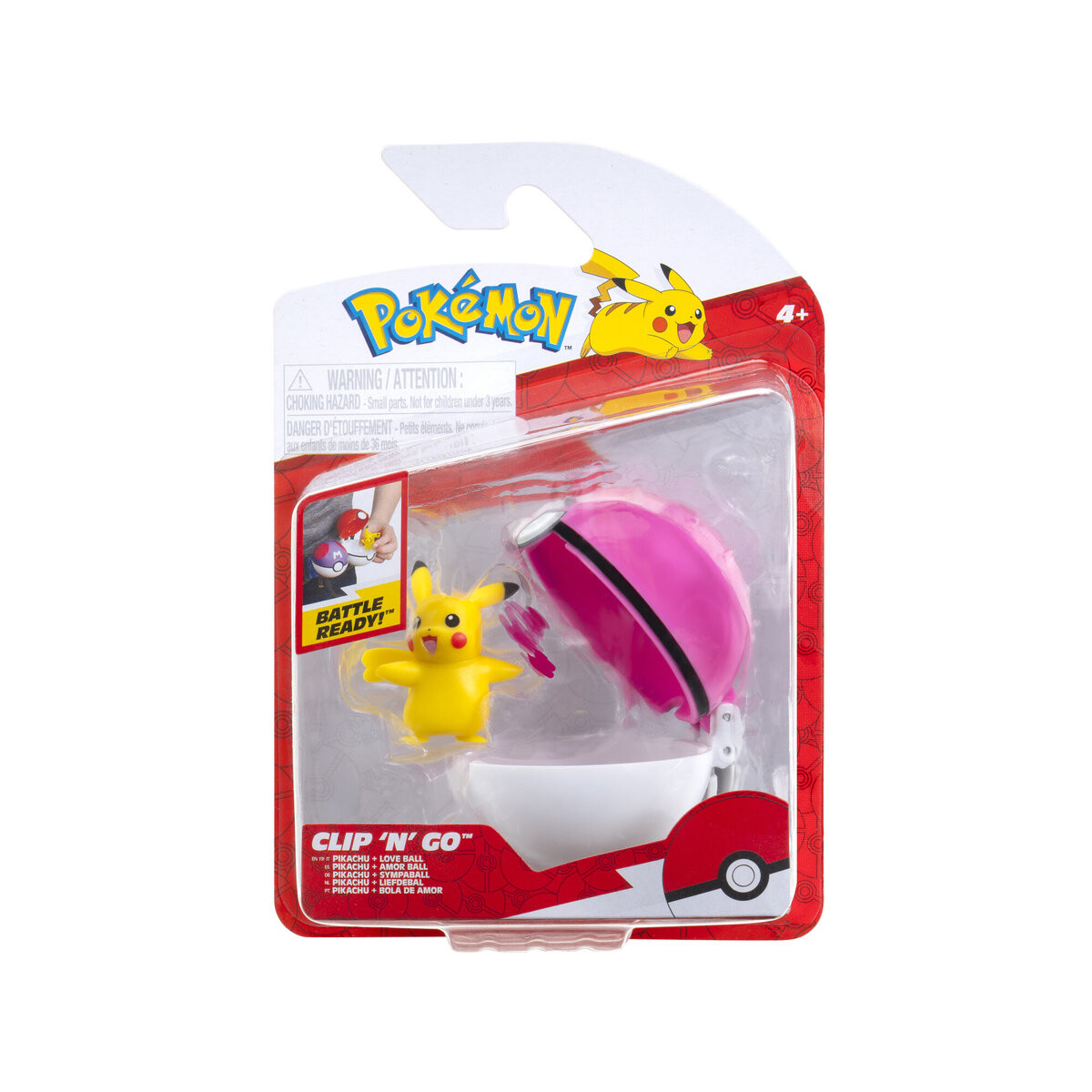 

PKW - Clip 'N' Go (Пикачу (женщина) с Love Ball) W19 Pokemon