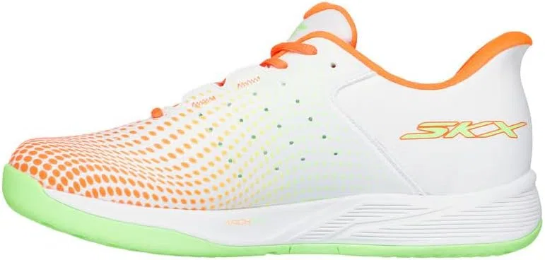 Кроссовки для пиклбола Skechers Viper Court Reload Hands Free Slip-ins, белый/оранжевый — фото 3