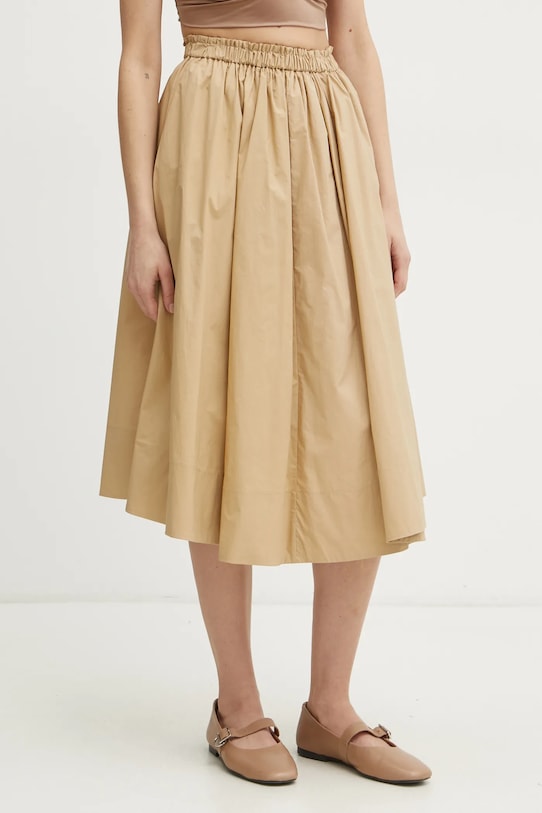 

Хлопковая юбка Forte Forte, зеленый