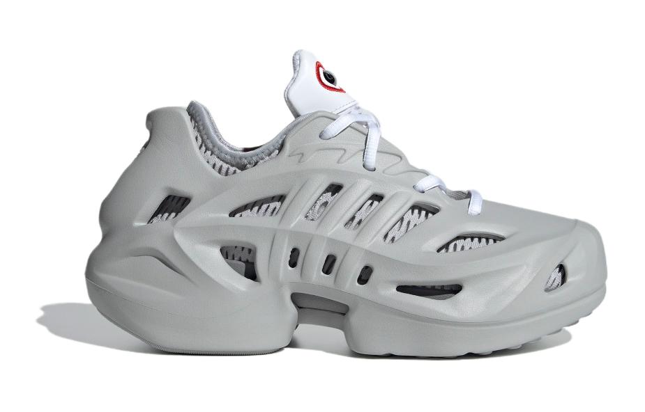 Adidas Originals Кроссовки Adifom Climacool износостойкие, низкие, детские, серо-красные, подростковые — фото 2