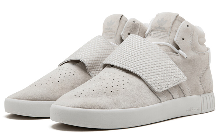 Adidas Tubular Invader Strap Flat White — фото 3