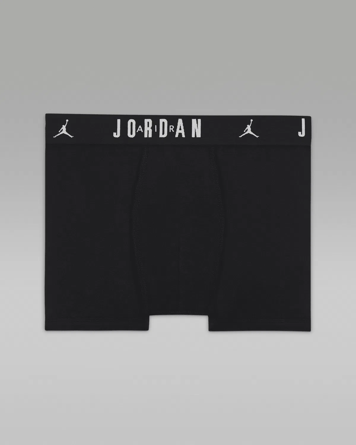 Детские хлопковые боксеры Big Kids' Cotton Core Boxer Briefs (3-Pack) Jordan, Black — фото 3