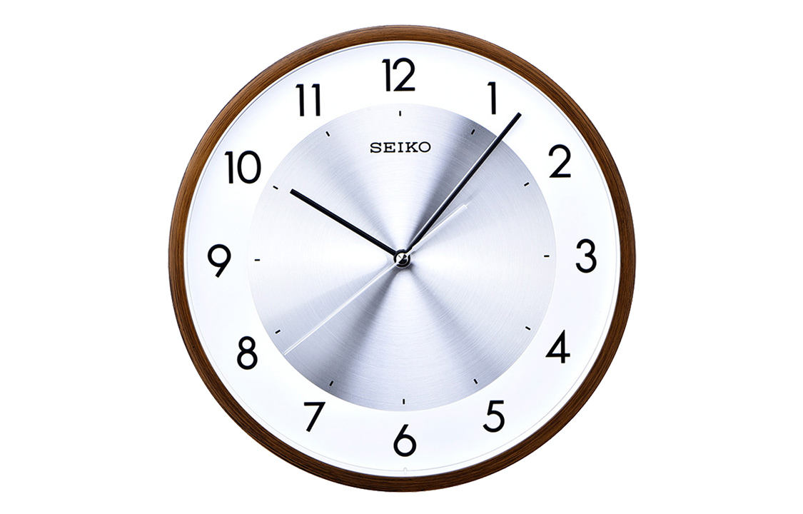 

SEIKO Часы Quartz Movement Polyester Plastic Shell Wall Clock Unisex White QXA615B