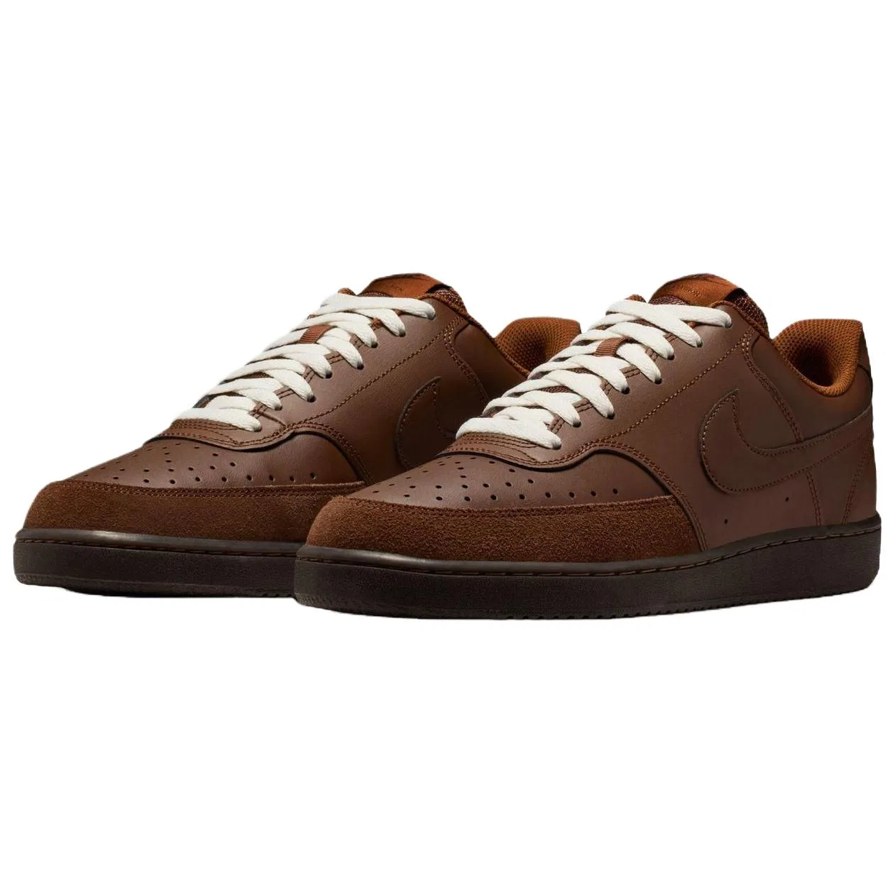 Кроссовки скейтбордические Nike Court Vision Low Umber — фото 4