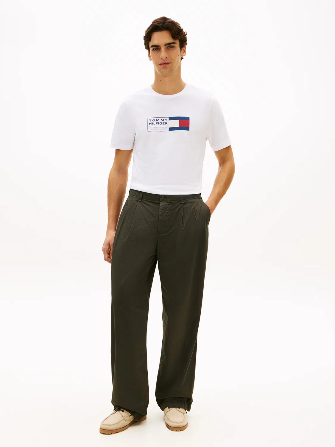 Футболка 'BRAND LOVE' Tommy Hilfiger, White — фото 4