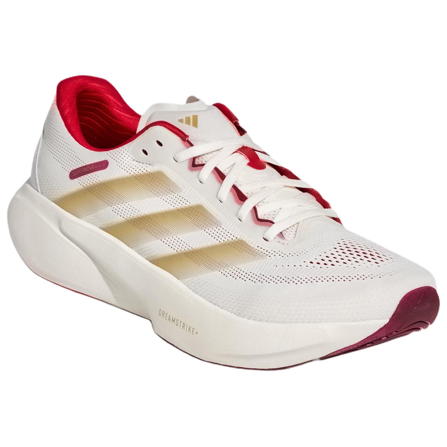 Adidas SUPERNOVA RISE 3S Slip Resistant Rebound Running Shoes Unisex Bright White — фото 4