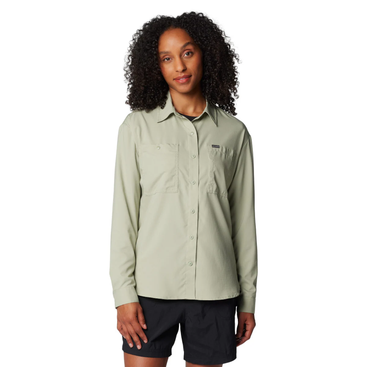 

Женская рубашка Silver Ridge Utility Columbia, зеленый