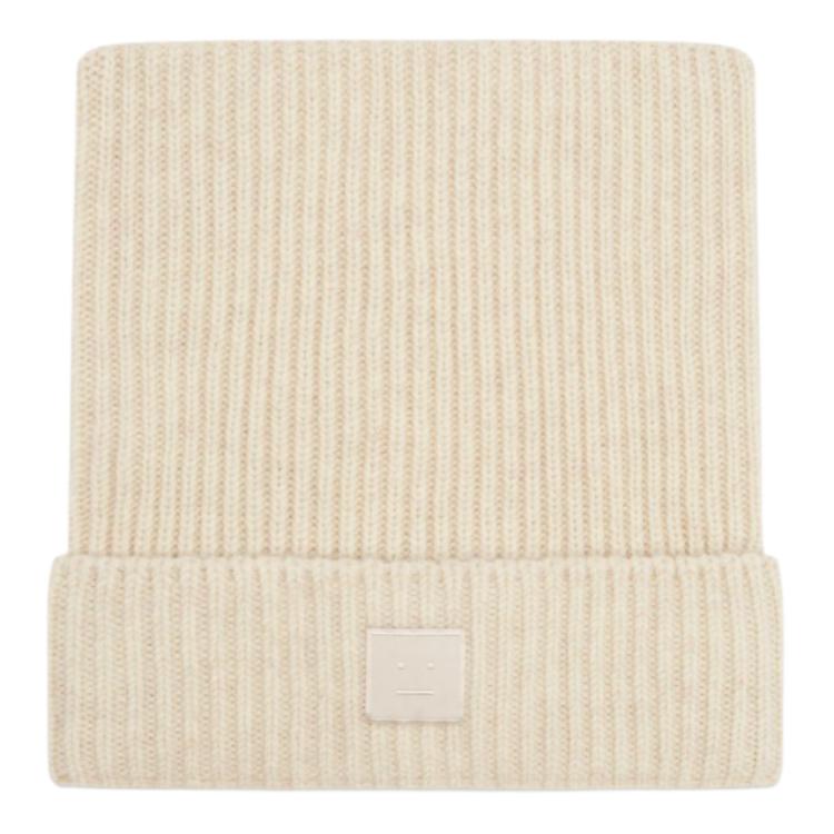 

Acne Studios Шерстяная шапка-бини женские, бежевый