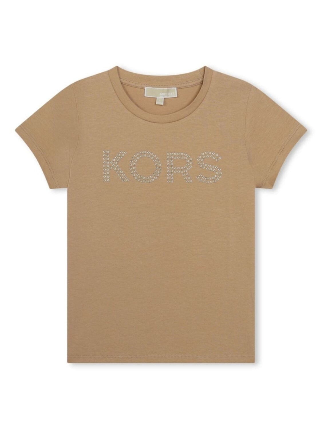 

Michael Kors Kids футболка с логотипом, нейтральный цвет