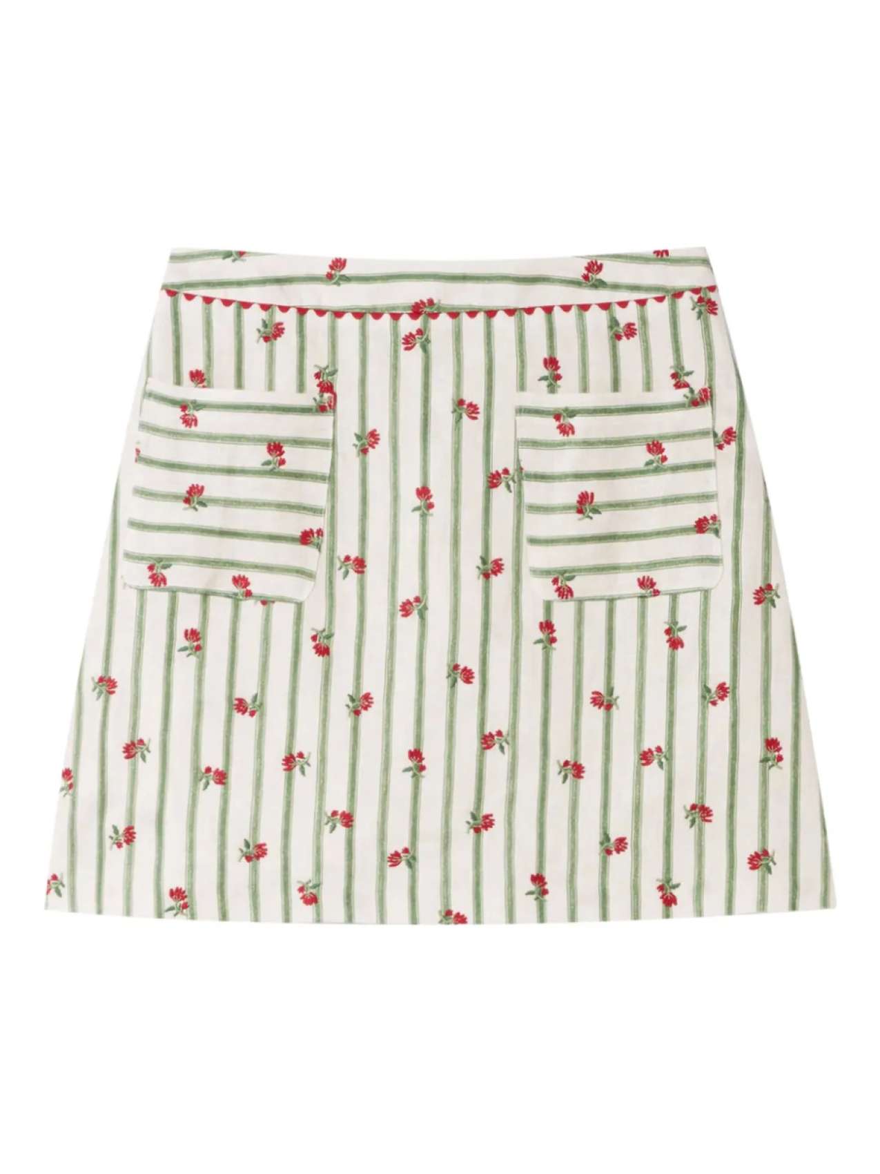 

Мини-юбка А-силуэта Claudie Pierlot, нейтральный