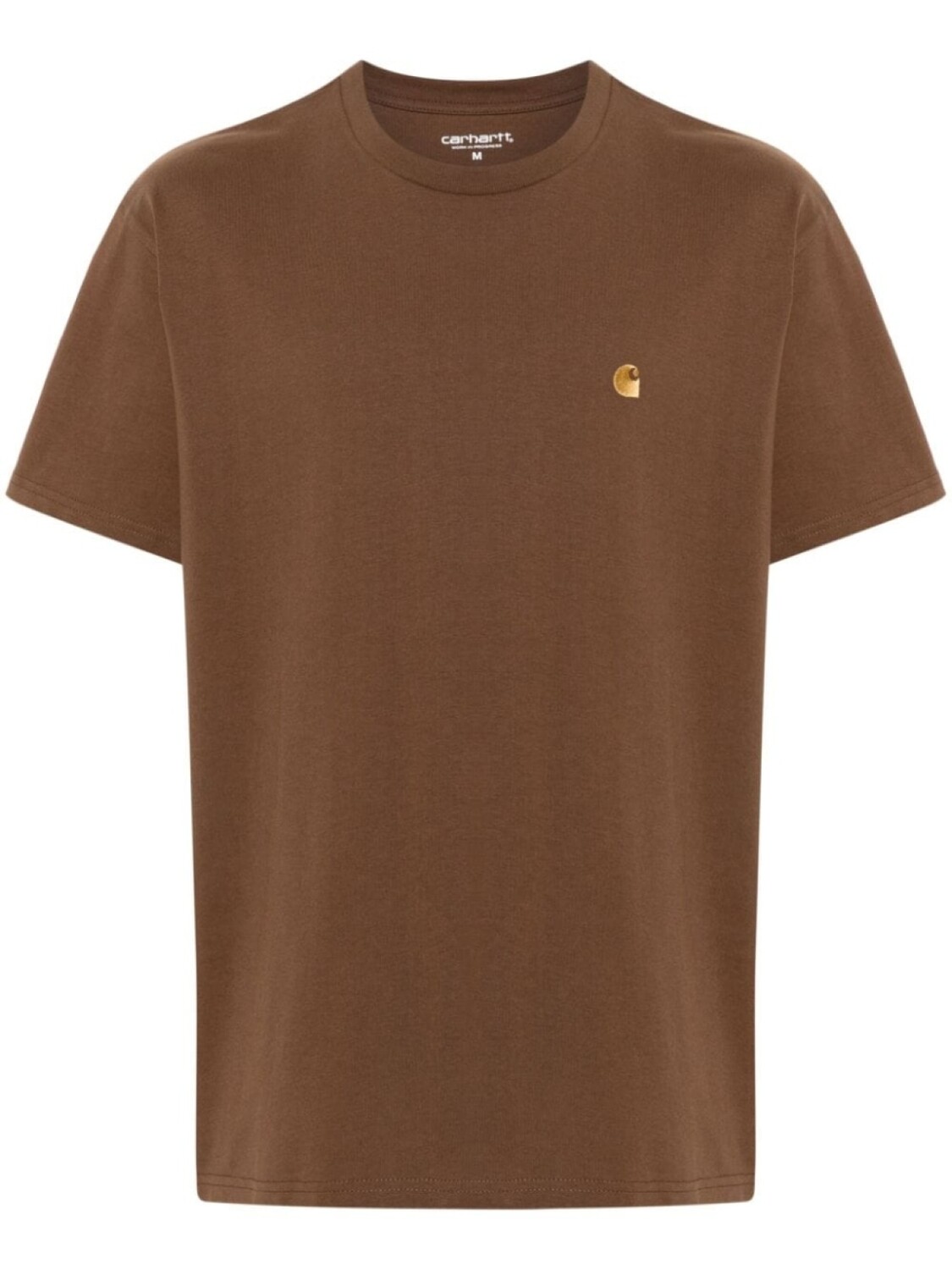 

Carhartt WIP футболка Chase, коричневый
