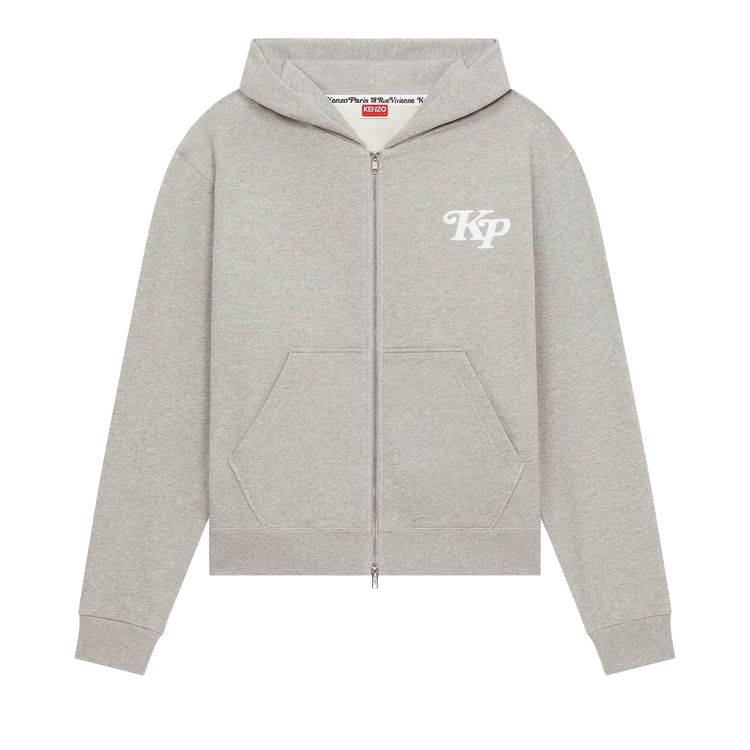 

Худи Kenzo x Verdy Full Zip Hoodie 'Grey', серый