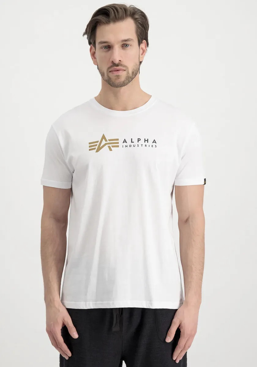 

Рубашка с короткими рукавами Alpha Industries "Alpha Label T", белый