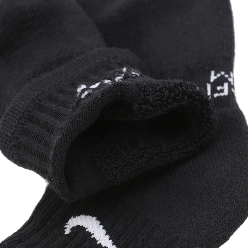 Носки до середины икры унисекс набор из 3 пар Nike, 3 Pack (Black+Black+Black) — фото 3
