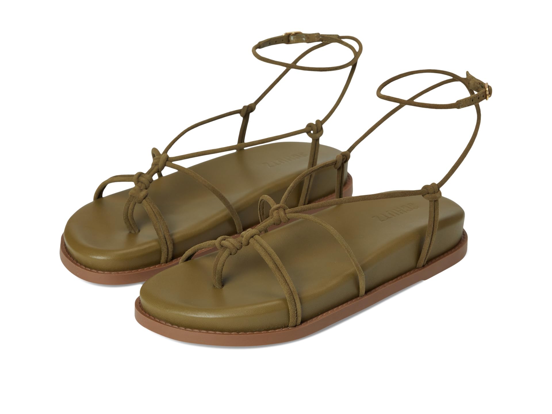 Сандалии Schutz Calabria Sporty, цвет Matcha