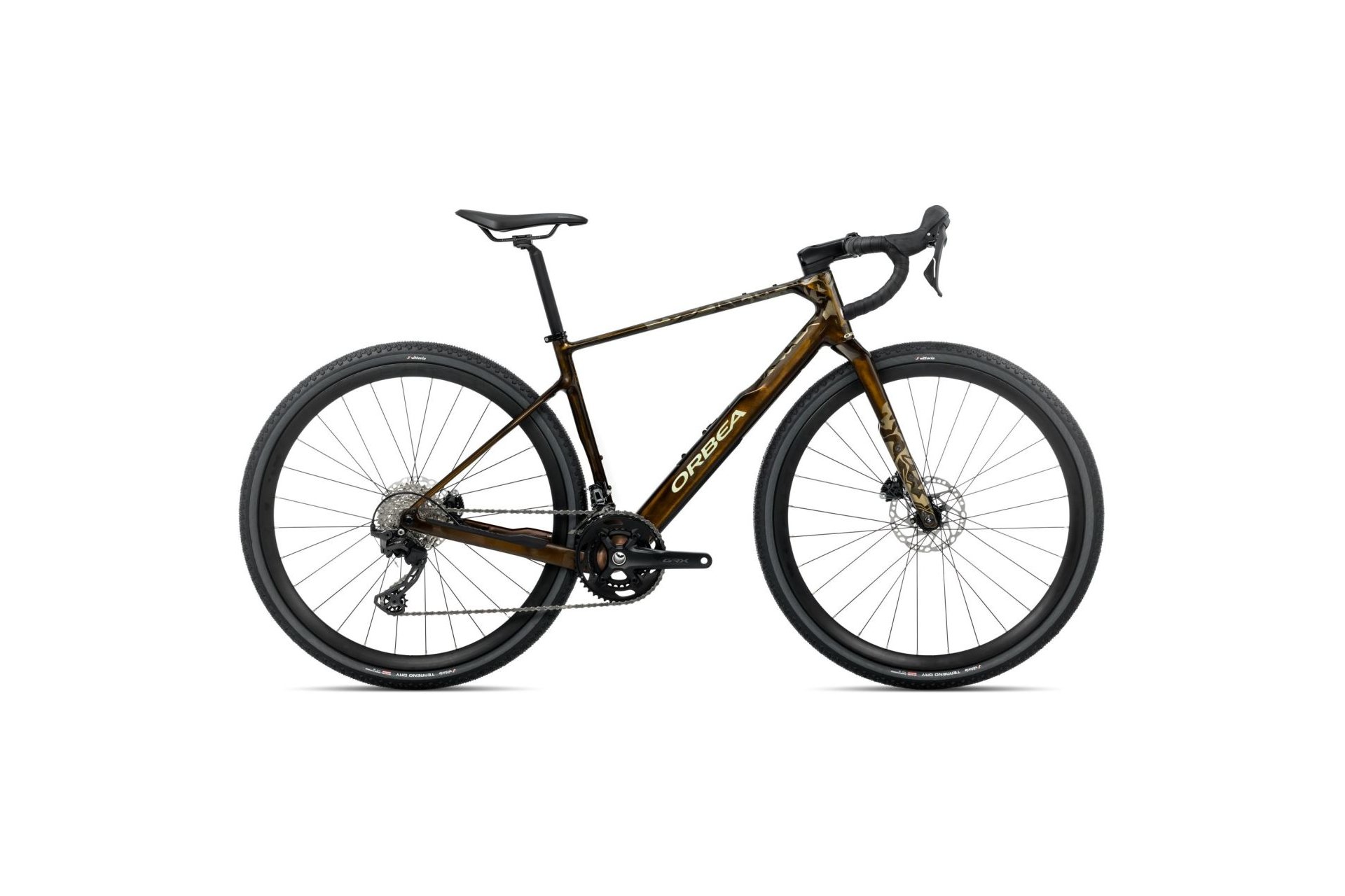 

Гравийный велосипед Orbea Terra m30 team - 28 дюймов - diamant - 2026, beige | caramel carbon view (gloss)