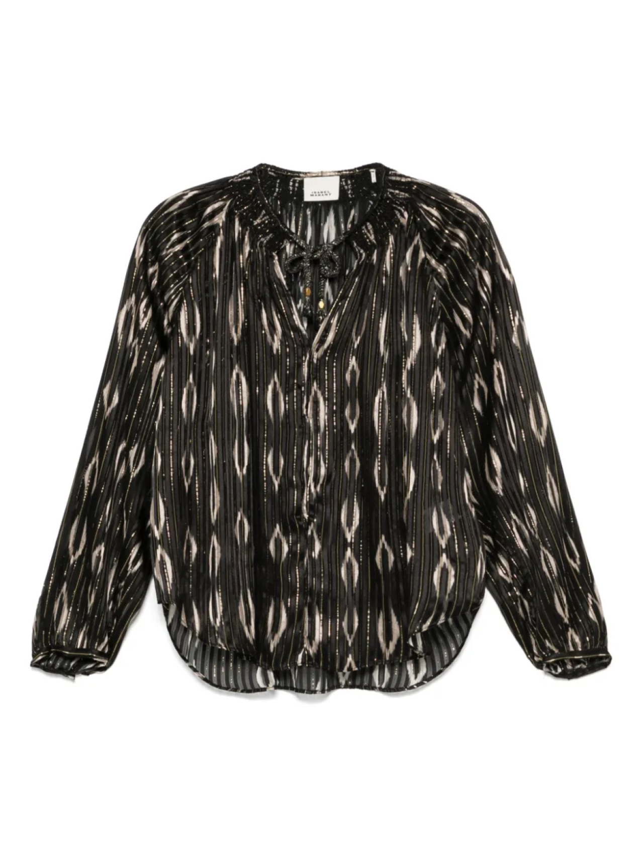 

ISABEL MARANT блузка Syra, черный
