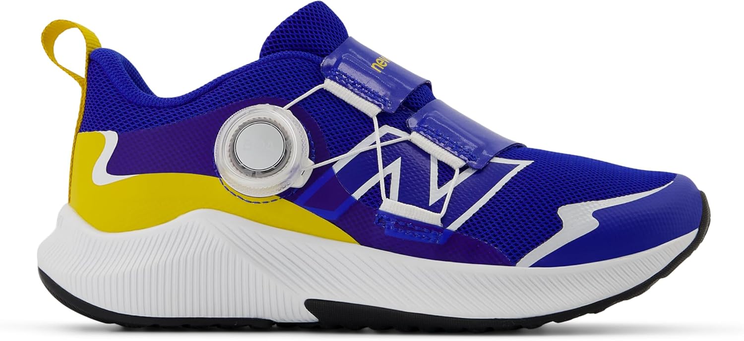 Кроссовки для бега New Balance Kids' DynaSoft Reveal V4 Boa, белый/синий — фото 3