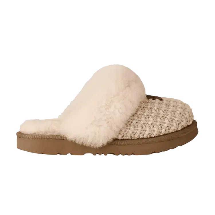 Тапочки UGG Cozy 2 Knit Slipper Kids, кремовый