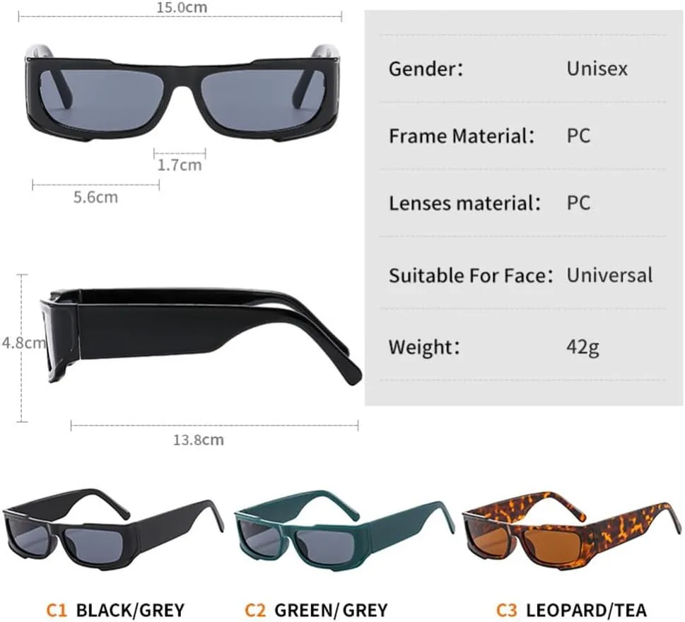 

Прямоугольные солнцезащитные очки, модные, винтажные, с градиентными оттенками, конфетные цвета, трендовые, популярные, с защитой от УФ-излучения UV400 TVTBBVV, White