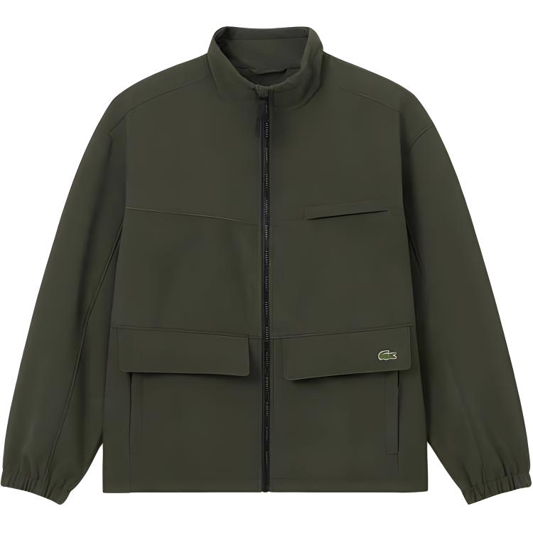 LACOSTE Куртка мужская коричневая зеленая