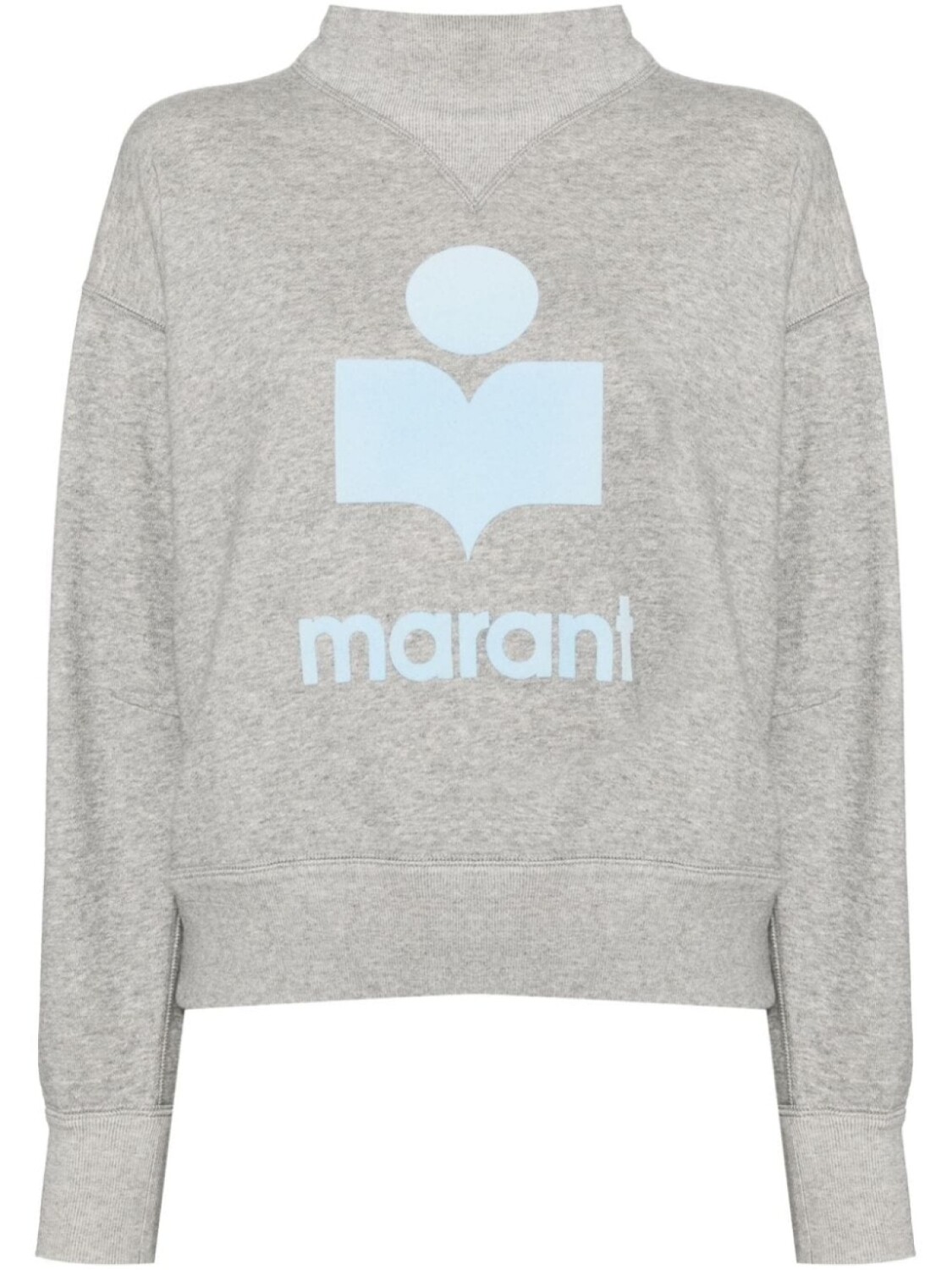

MARANT ÉTOILE толстовка Moby с логотипом, серый