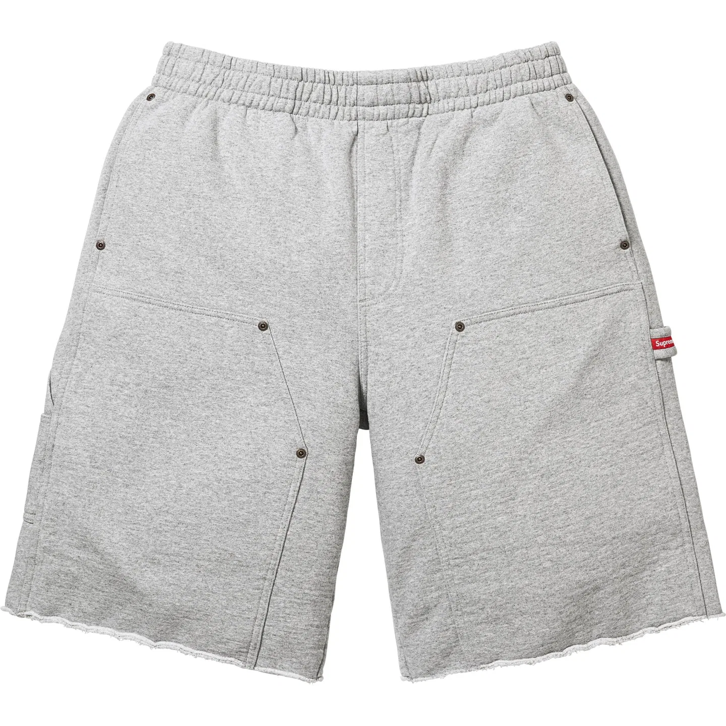 Шорты карго Двойное колено Supreme Серый