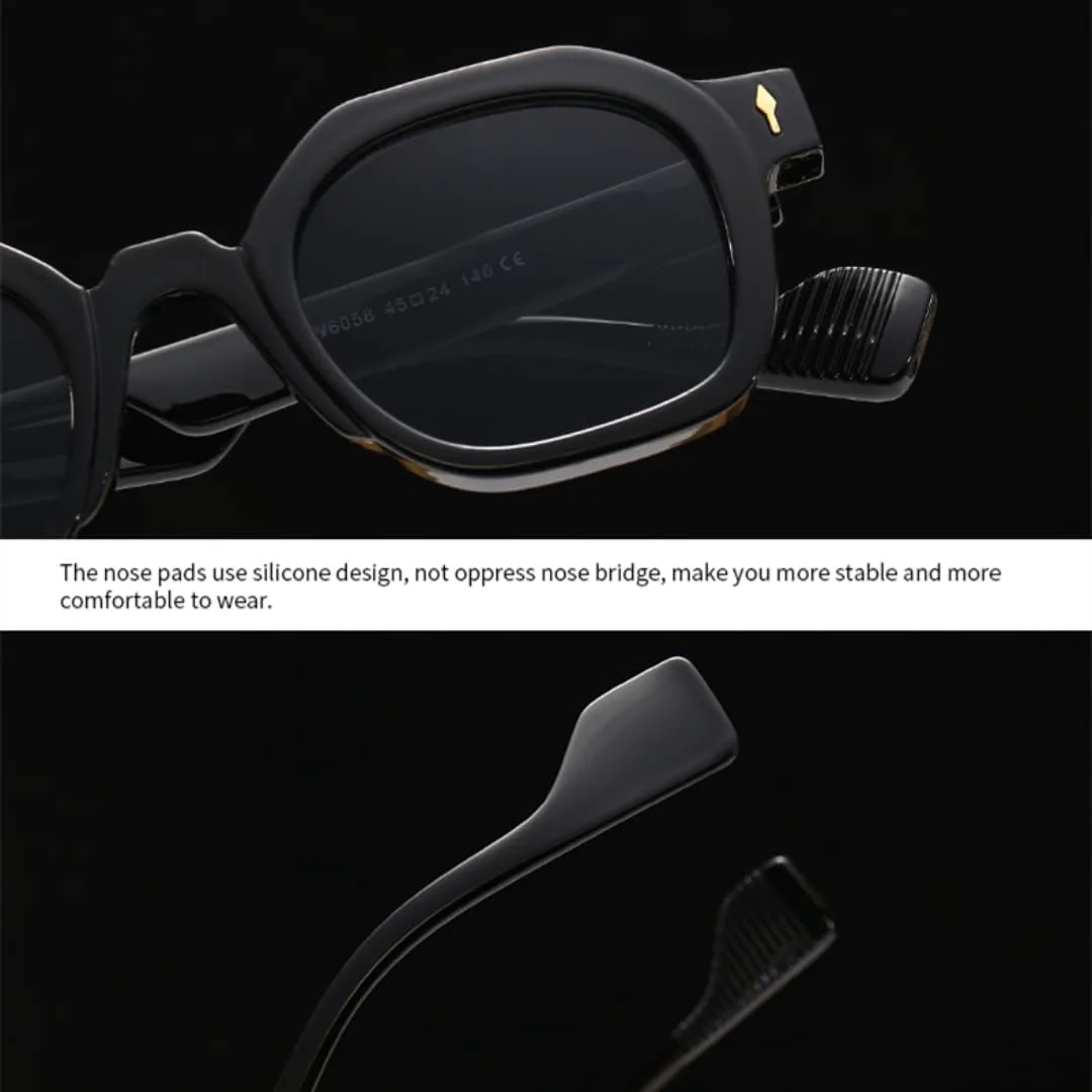 

Солнцезащитные очки с защитой UV400 | Круглая оправа, градиентные линзы | Для женщин и мужчин, для занятий спортом на открытом воздухе и вождения DSVIGF, Black