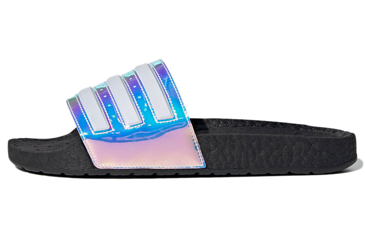 

Шлепанцы и сланцы Adilette Adidas Boost Slides 'Iridescent'