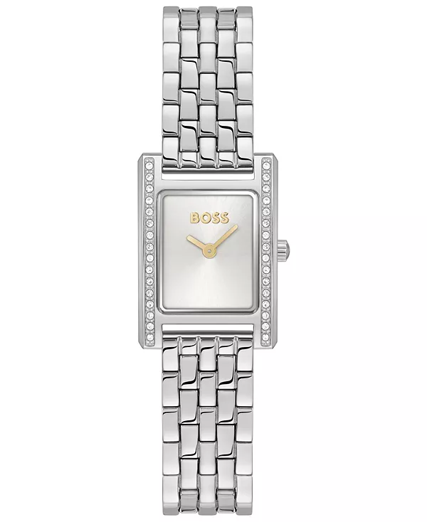 

Женские часы Lucy Jewel Quartz Basic Mini из нержавеющей стали, 18,50 мм Hugo Boss, silver-tone