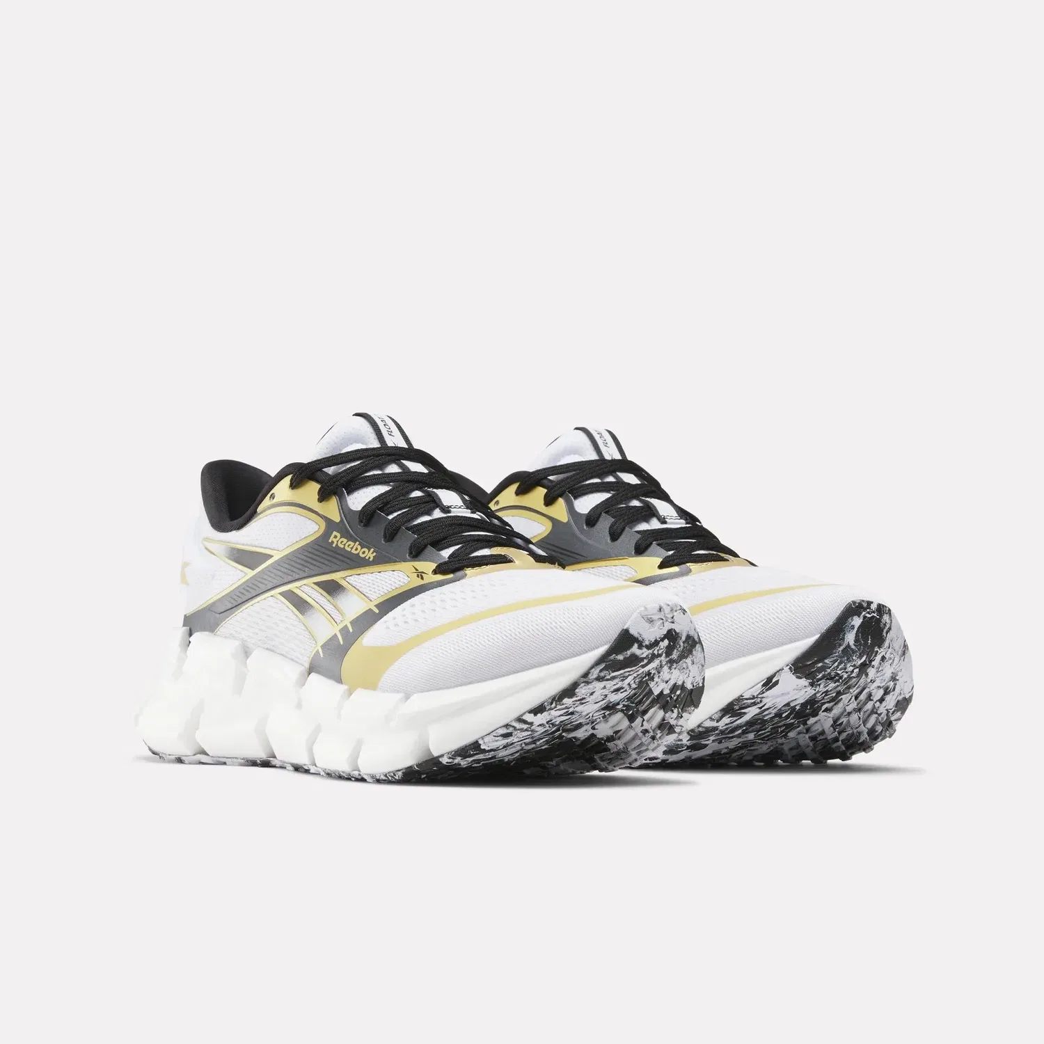 Кроссовки Reebok FloatZig 2 для бега, темно-синий/черный/серый — фото 4
