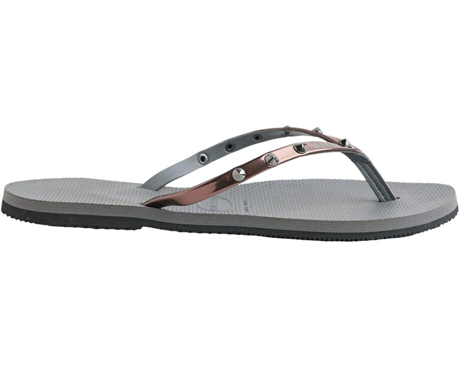 Сандалии Havaianas You Spike Sandals, цвет Grey Steel/Metallic Graphite — фото 3