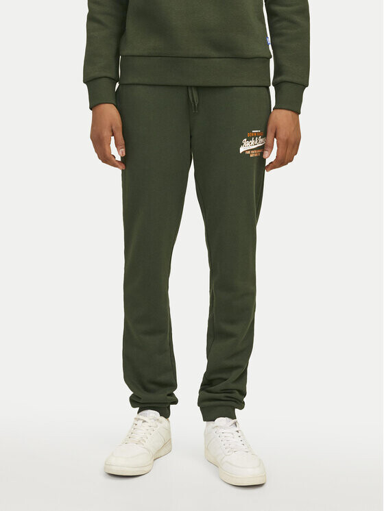 

Спортивные брюки узкого кроя Jack&Jones Junior, зеленый