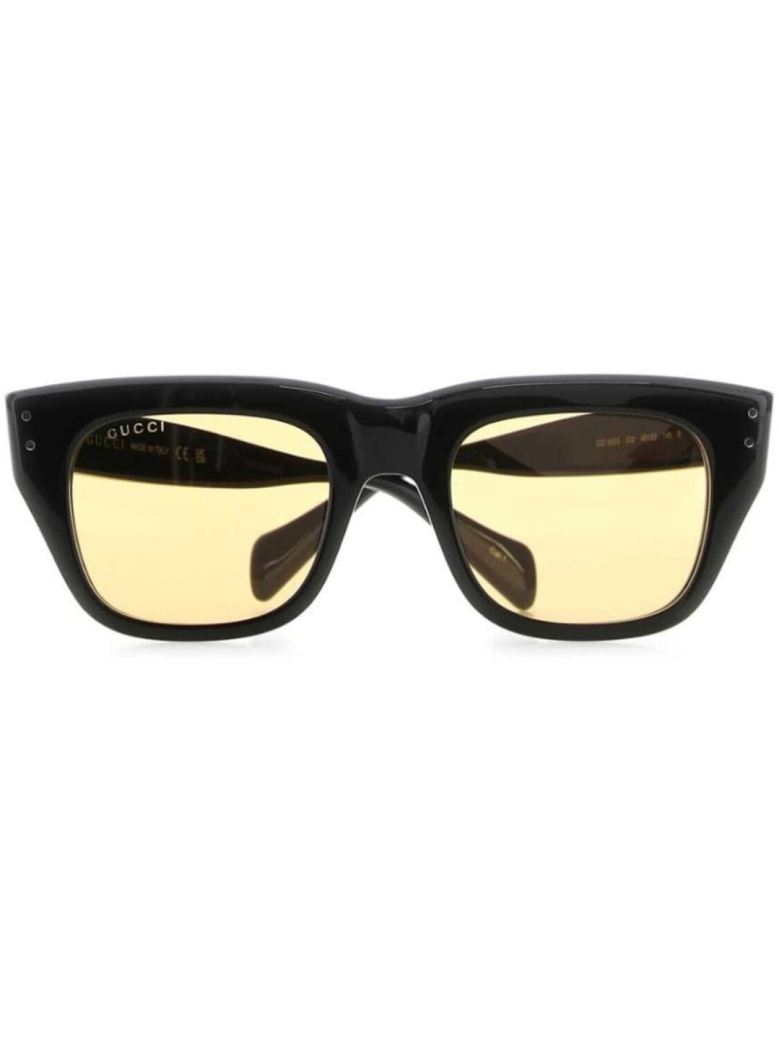 

Gucci Eyewear Черные солнцезащитные очки из ацетата, черный