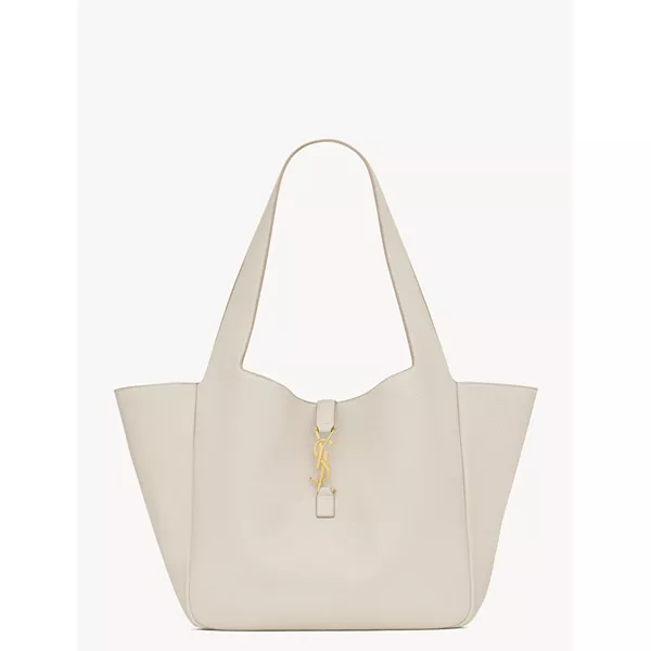 

Сумка-Тоут Le 5 a 7 bea через плечо из зернистой кожи Saint Laurent, белый