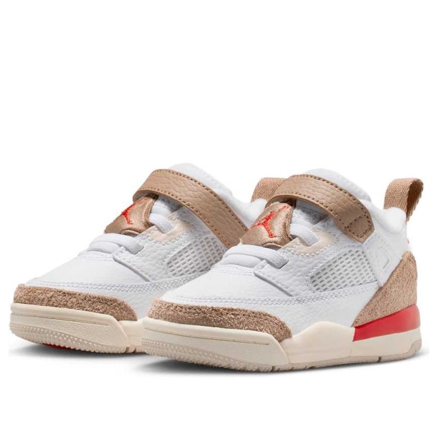 Кроссовки (TD) Air Jordan Spizike Low 'White Desert Camo Fire Red' — фото 4