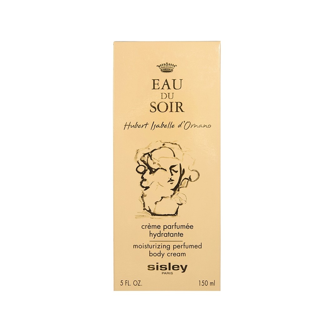 Лосьон для тела eau du soir crème parfumée hydratante Sisley, объем 150 мл — фото 4
