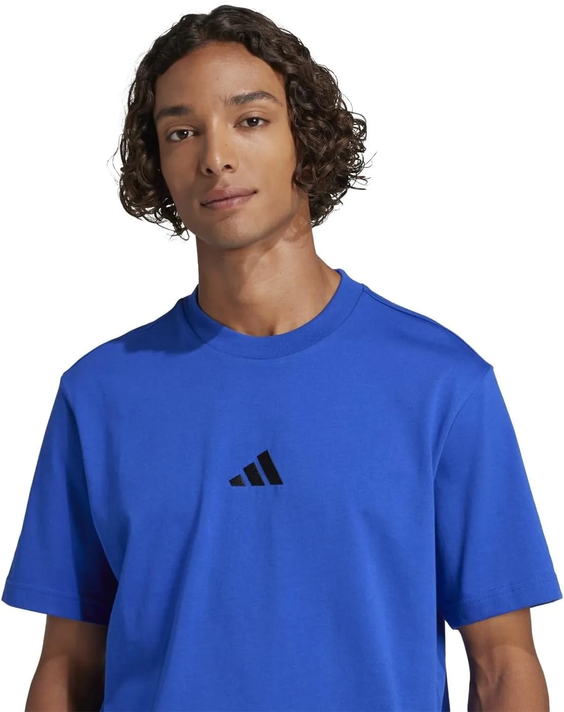 Футболка adidas Essentials с вышитым логотипом — фото 3