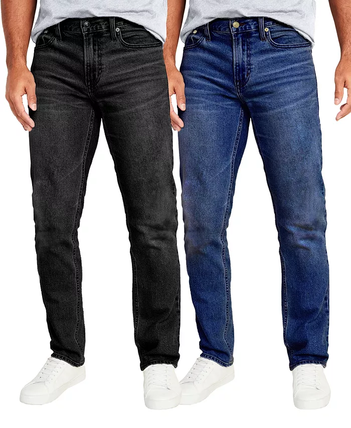 

Мужские джинсы Flex Stretch Slim Straight, 2 шт Blu Rock, мультиколор