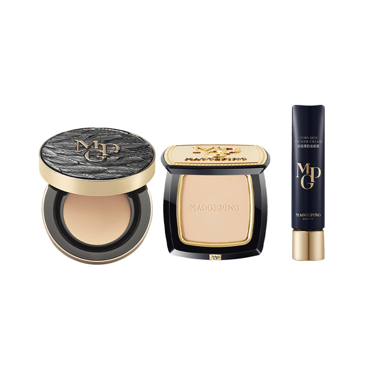 

Пудра праймер и консилер для безупречной кожи 30мл+7г набор макияжа стойкий прилегающий выравнивающий натуральный MAOGEPING