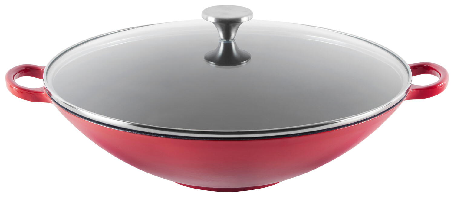 

Сковорода-wok beef & more эмаль Homeware Profession., красный/черный